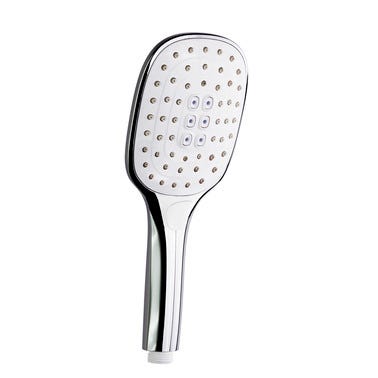 Bricomart MANGO DE DUCHA RAMON SOLER CUADRADO 3 FUNCIONES CROMO