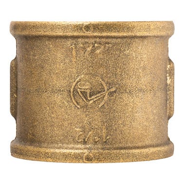 Bricomart MANGUITO LATÓN 1 1/2" HEMBRA ROSCAR-ROSCAR