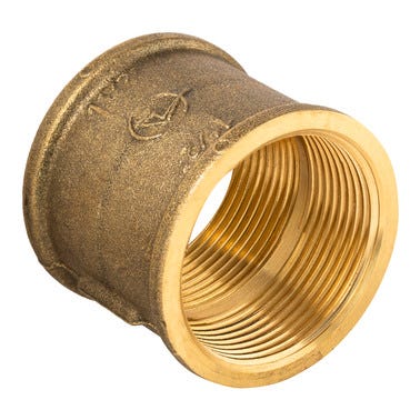 Bricomart MANGUITO LATÓN 1 1/2" HEMBRA ROSCAR-ROSCAR