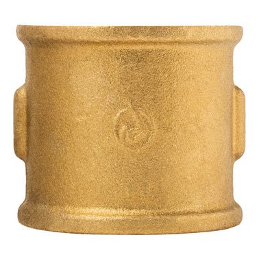 Bricomart MANGUITO LATÓN 1 1/4" HEMBRA ROSCAR-ROSCAR