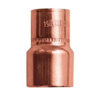 Bricomart MANGUITO REDUCIDO Ø15-12MM COBRE HEMBRA 2 UNIDADES