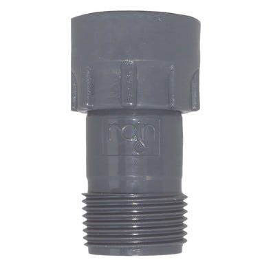 Bricomart MANGUITO UNIÓN ELECTROVÁLVULA 1" MACHO-HEMBRA PVC