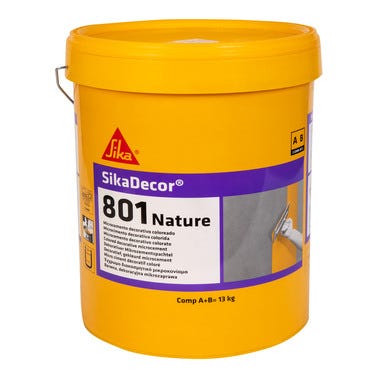 Bricomart MICROCEMENTO DECORATIVO SIKADECOR-801 NATURE 13 KG