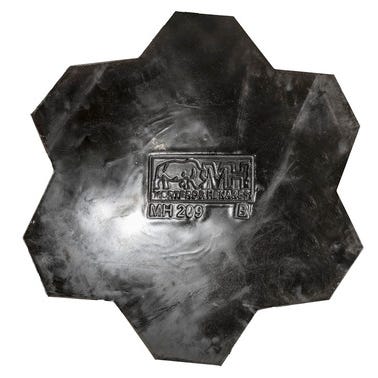 Bricomart MOLDE PIEDRA IRREGULAR FLEXIBLE PARA HORMIGÓN IMPRESO