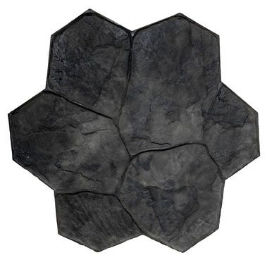 Bricomart MOLDE PIEDRA IRREGULAR FLEXIBLE PARA HORMIGÓN IMPRESO