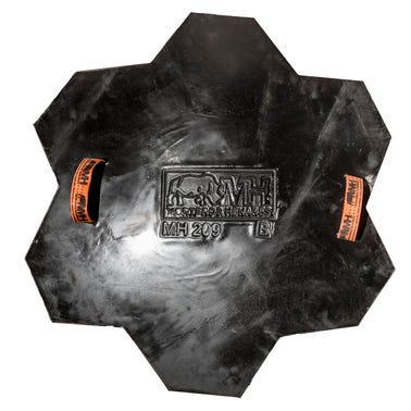 Bricomart MOLDE PIEDRA IRREGULAR RÍGIDO PARA HORMIGÓN IMPRESO