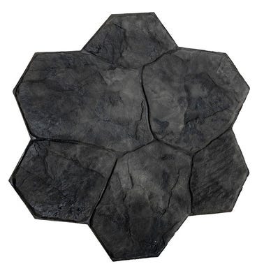 Bricomart MOLDE PIEDRA IRREGULAR RÍGIDO PARA HORMIGÓN IMPRESO