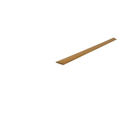 Bricomart MOLDURA BIZCOCHO MELAMINA ROBLE 2240 X 32 X 4 MM