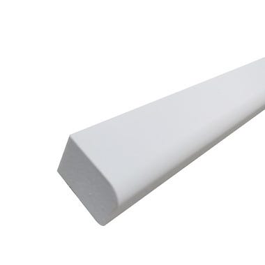 Bricomart MOLDURA CUADRADILLO PVC BLANCA 2240 X 25 X 14 MM