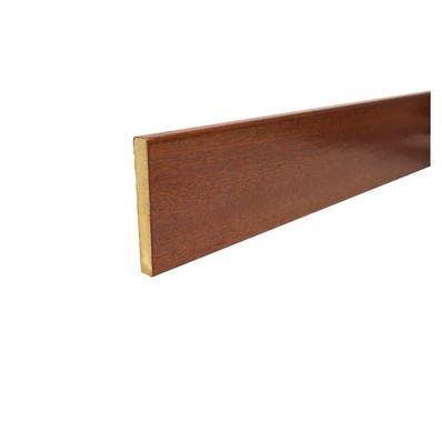 Bricomart MOLDURA DM RECHAPADA LISA SAPELLY 2200 X 90 X 12 MM