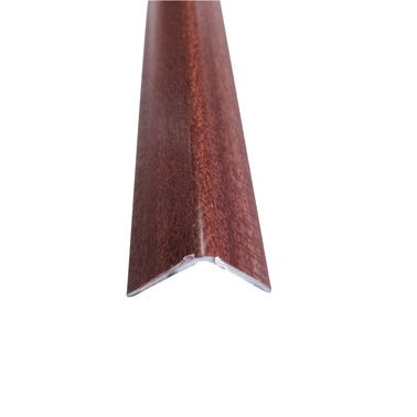 Bricomart MOLDURA GUARDAVIVO PVC SAPELLY 2600 X 25 X 25 MM. ADHESIVO