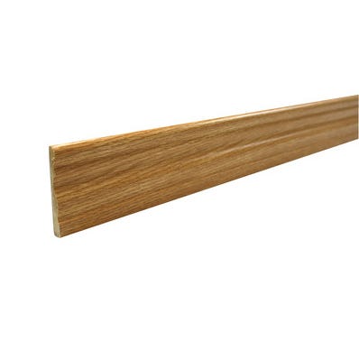 Bricomart MOLDURA JAMBA MELAMINA ROBLE 2250 X 70 X 10 MM