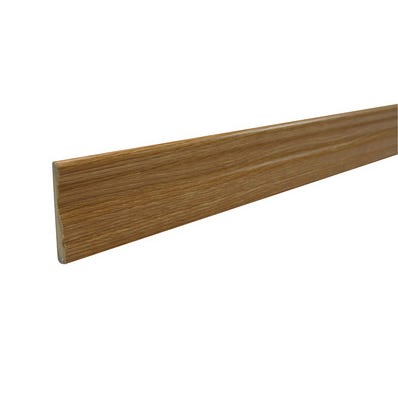 Bricomart MOLDURA JAMBA MELAMINA ROBLE 2550 X 70 X 10 MM