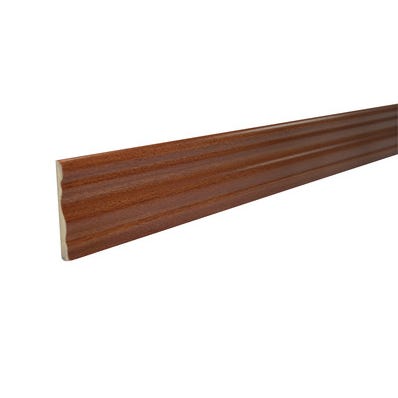Bricomart MOLDURA JAMBA MELAMINA SAPELLY 2250 X 70 X 10 MM