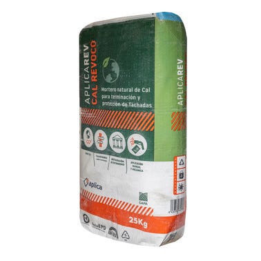 Bricomart MORTERO APLICA REV CAL REVOCO 25 KG BLANCO
