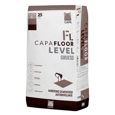 Bricomart MORTERO AUTONIVELANTE CAPAFLOOR 20-50MM 25 KG