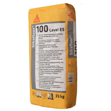 Bricomart MORTERO AUTONIVELANTE SIKAFLOOR 100 LEVEL 1-10MM 25KG