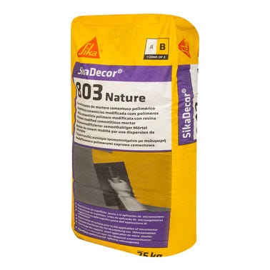 Bricomart MORTERO DE REGULARIZACIÓN SIKADECOR-803 NATURE 30 KG BLANCO