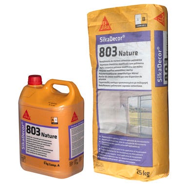 Bricomart MORTERO DE REGULARIZACIÓN SIKADECOR-803 NATURE 30 KG BLANCO