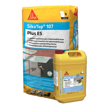 Bricomart MORTERO IMPERMEABLE SIKATOP 107 PLUS 25 KG
