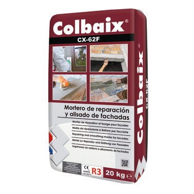 Bricomart MORTERO REPARACION Y ALISADO R3 COLBAIX 20KG BLANCO