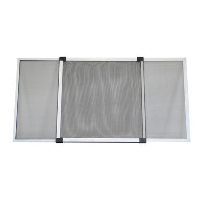Bricomart MOSQUITERA EXTENSIBLE ALUMINIO BLANCA DE 70 A 130CM ALTO 50CM