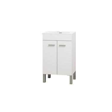 Bricomart MUEBLE DE BAÑO ECO BLANCO 50X39CM 2 PUERTAS