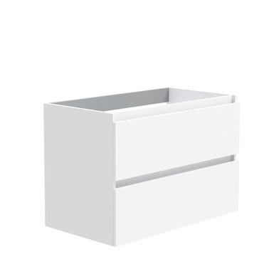 Bricomart MUEBLE DE BAÑO MAYA BLANCO 100X45CM 2 CAJONES