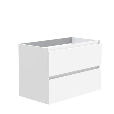 Bricomart MUEBLE DE BAÑO MAYA BLANCO 60X39CM 2 CAJONES