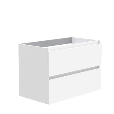 Bricomart MUEBLE DE BAÑO MAYA BLANCO 70X45CM 2 CAJONES