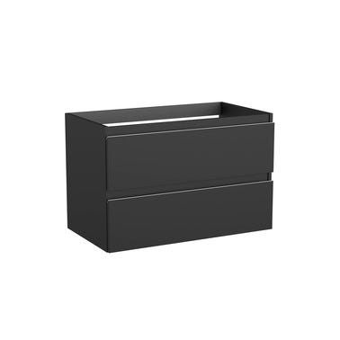 Bricomart MUEBLE DE BAÑO MODULAR ATLANTIS ANTRACITA 2 CAJONES 80X45CM