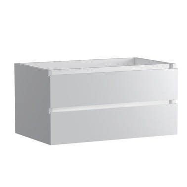 Bricomart MUEBLE DE BAÑO MODULAR ATLANTIS BLANCO 2 CAJONES 100X45CM
