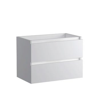 Bricomart MUEBLE DE BAÑO MODULAR ATLANTIS BLANCO 2 CAJONES 70X45CM