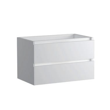 Bricomart MUEBLE DE BAÑO MODULAR ATLANTIS BLANCO 2 CAJONES 80X45CM