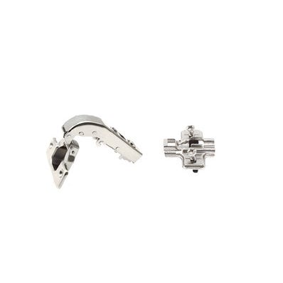 Bricomart PACK 2 BISAGRAS DE CLICK 90-200Âº AMORTIGUADA