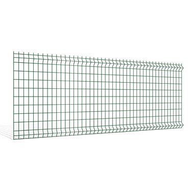 Bricomart PANEL METÁLICO ELECTROSOLDADO PLASTIFICADO VERDE 1X2 50 M