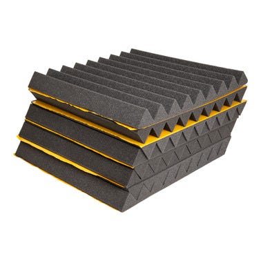 Bricomart PANEL POLIURETANO SOUND DECO SIERRA AUTOADHESIVO 45X45X4 3CM