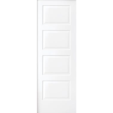 Bricomart PANEL PUERTA ACORAZADA CARA INTERIOR LACADO BLANCO LOLA