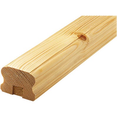 Bricomart PASAMANOS MADERA ABETO 200 X 6 2 X 4 5 CM