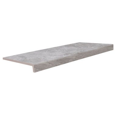 Bricomart PELDAÑO PORCELÁNICO 31.7X62.5CM PIZARRA SILVER SOFT