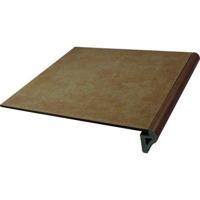 Bricomart PELDAÑO PORCELANICO 33.3X33.3CM BURGUILLOS MIEL. UNIDAD. ANTIDESLIZANTE