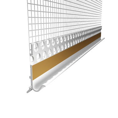 Bricomart PERFIL ADHESIVO CON MALLA PARA PERFIL ARRANQUE SATE 2 5M