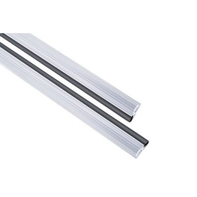 Bricomart PERFIL MAGNETICO CUÑA PARA MAMPARA DE DUCHA 6-8 MM