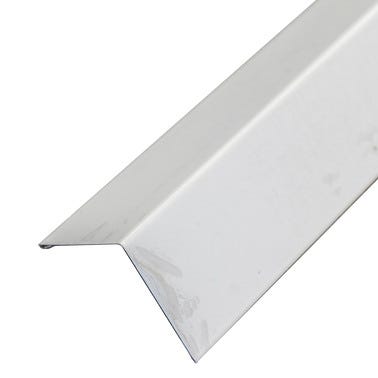 Bricomart PERFIL PANEL FACHADA ANGULO EXTERIOR 60X60 3M BLANCO