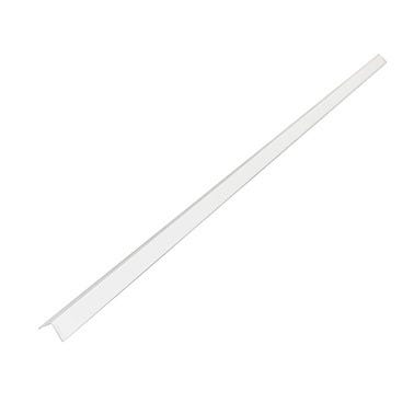 Bricomart PERFIL PANEL FACHADA ANGULO EXTERIOR 60X60 3M BLANCO