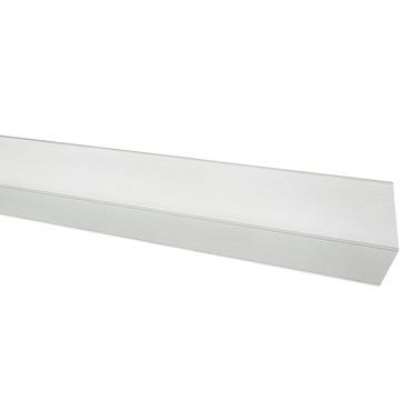 Bricomart PERFIL PELDAÑO EXTERIOR 35X25X2500 MM ALU PLA PZA