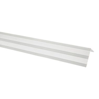 Bricomart PERFIL PELDAÑO EXTERIOR 35X25X2500 MM ALU PLA PZA