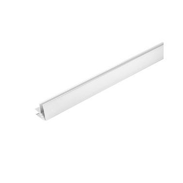 Bricomart PERFIL PVC GUARDAVIVOS/RINCONERA CLIPABLE BLANCO