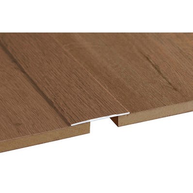 Bricomart PERFIL TRANSICIÓN ADHESIVO DE ALUMINIO RHIN 90 CM