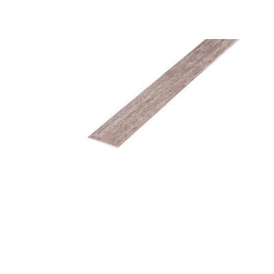 Bricomart PERFIL TRANSICIÓN ADHESIVO DE ALUMINIO ROBLE CLARO/ROCKFORD 90CM